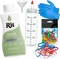 Rit Dye Liquid Kelly Green All-Purpose Dye 8oz, Pixiss Tie Dye Accessories Bundle